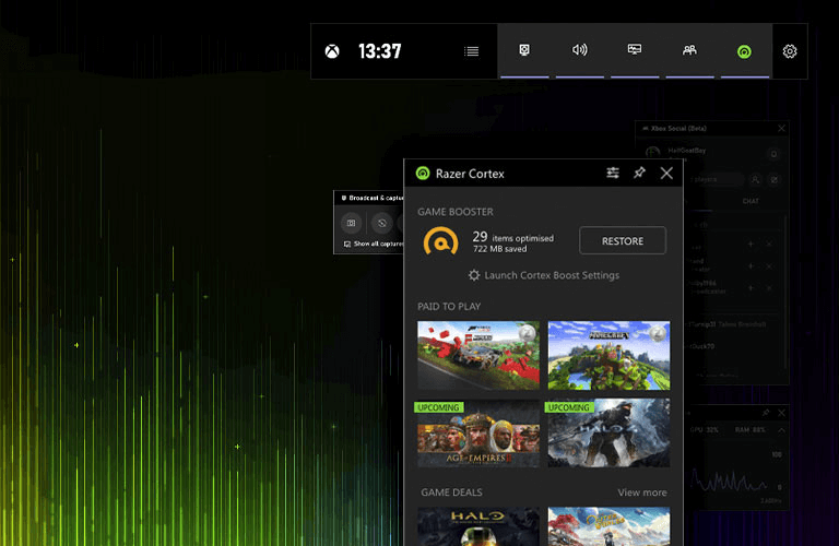 razer cortex software