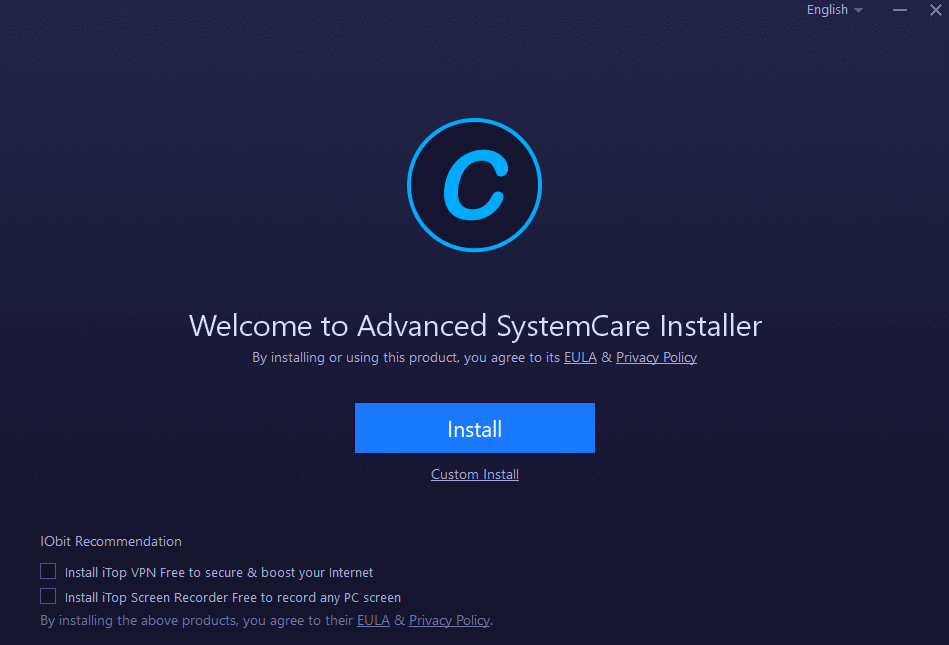 Download and install Advanced SystemCare 15