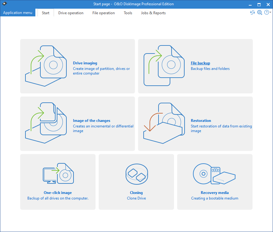 O & O DiskImage 16, SSD cloning software