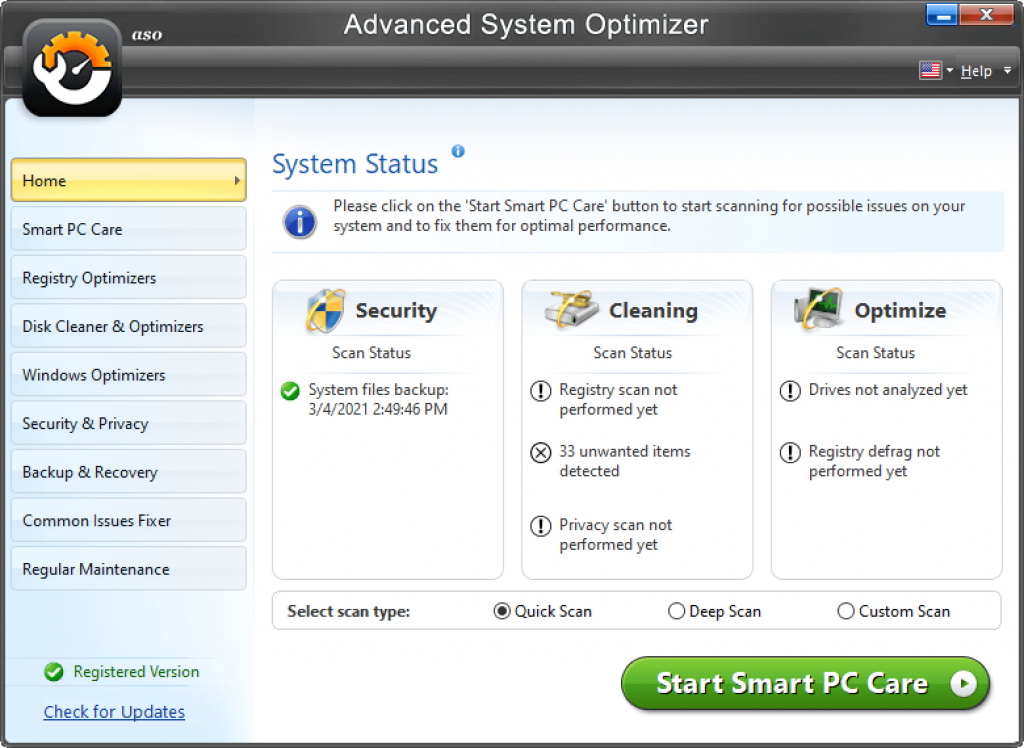 Advanced System Optimizer