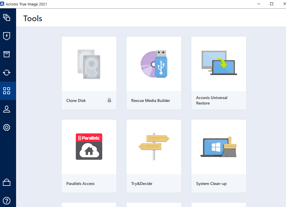 acronis disk imaging