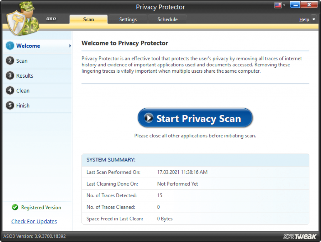 Privacy Protector in aso