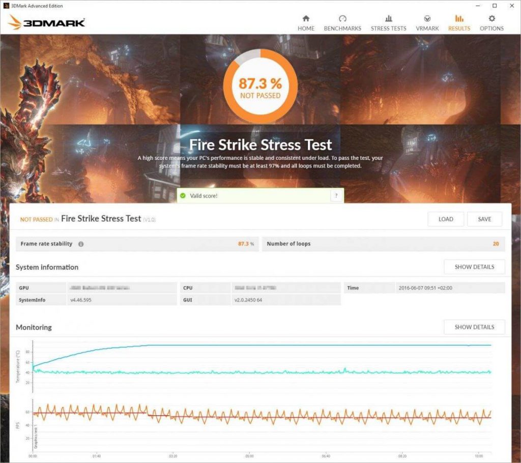 benchmark test gpu