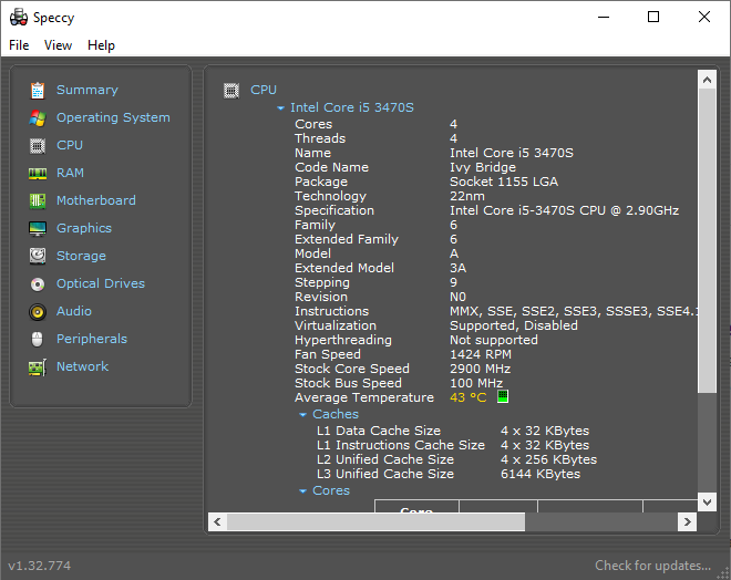 Monitoring the temperature of your PC 