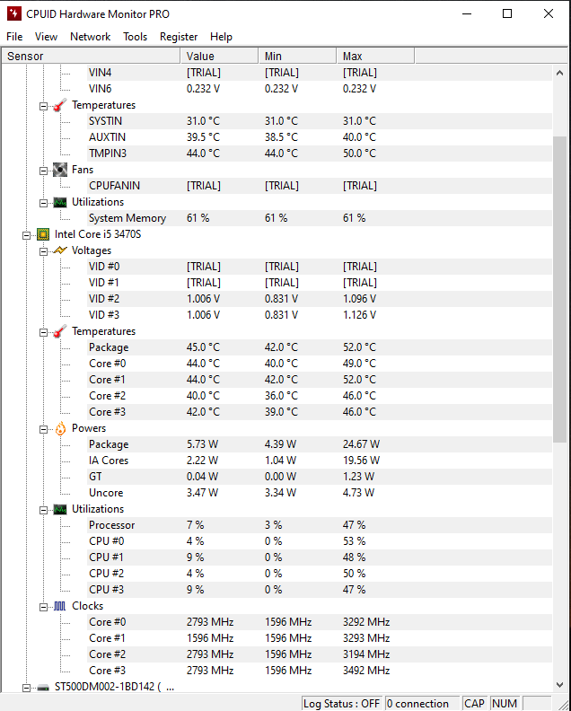 cpuid hwmonitor full