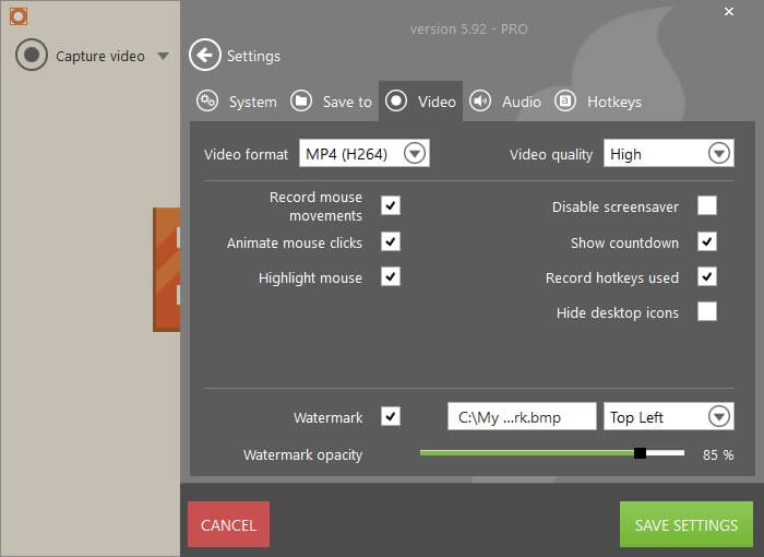 IceCream Screen Recorder, free screen recorder for pc