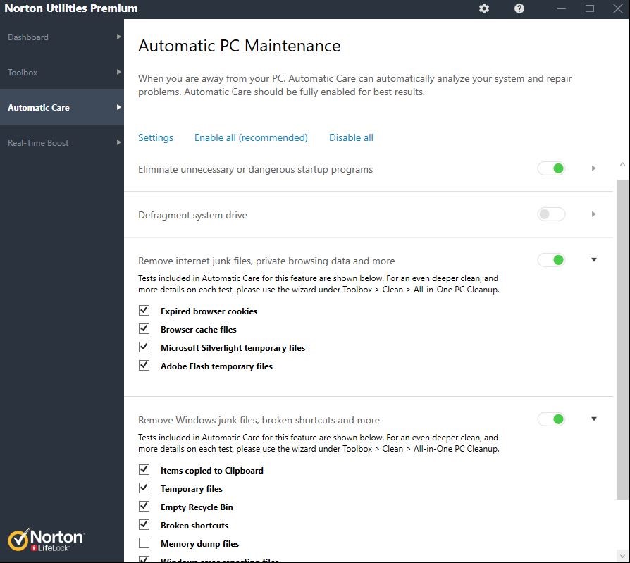 norton utilities premium upgrade