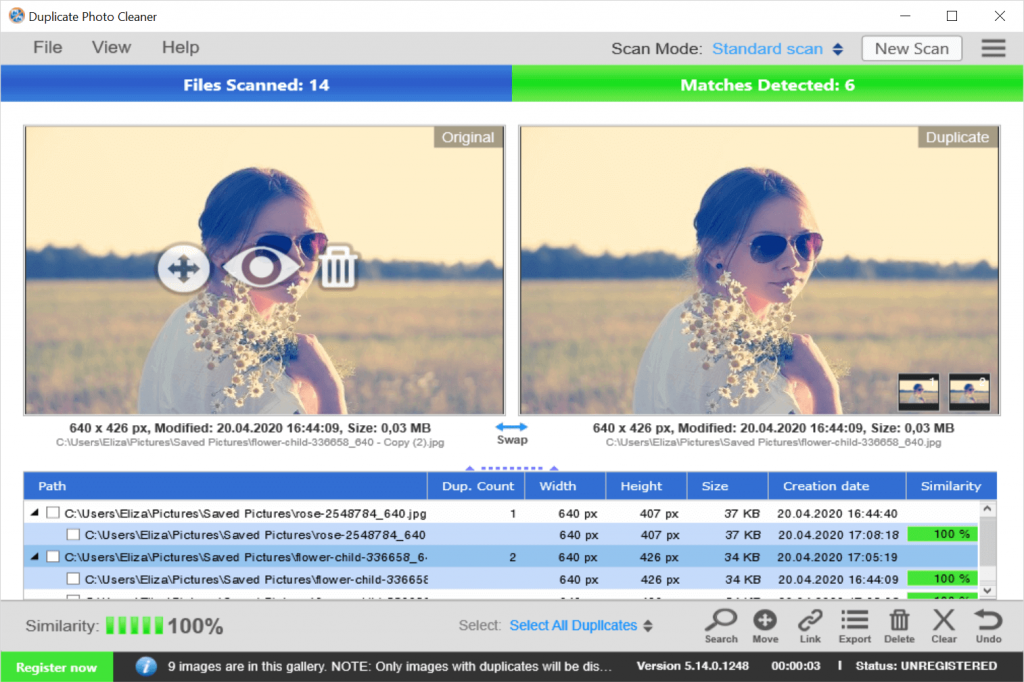 Duplicate Photo Cleaner