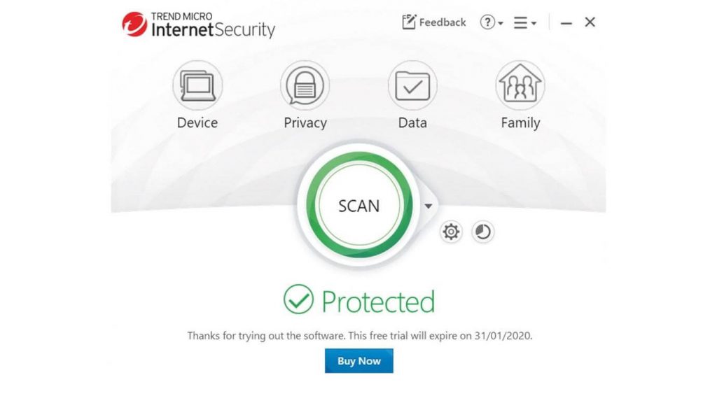 TrendMicro Internet Security - Optimizes performance & blocks viruses/dangerous links