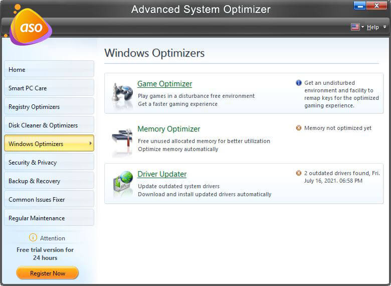 Windows Optimizers