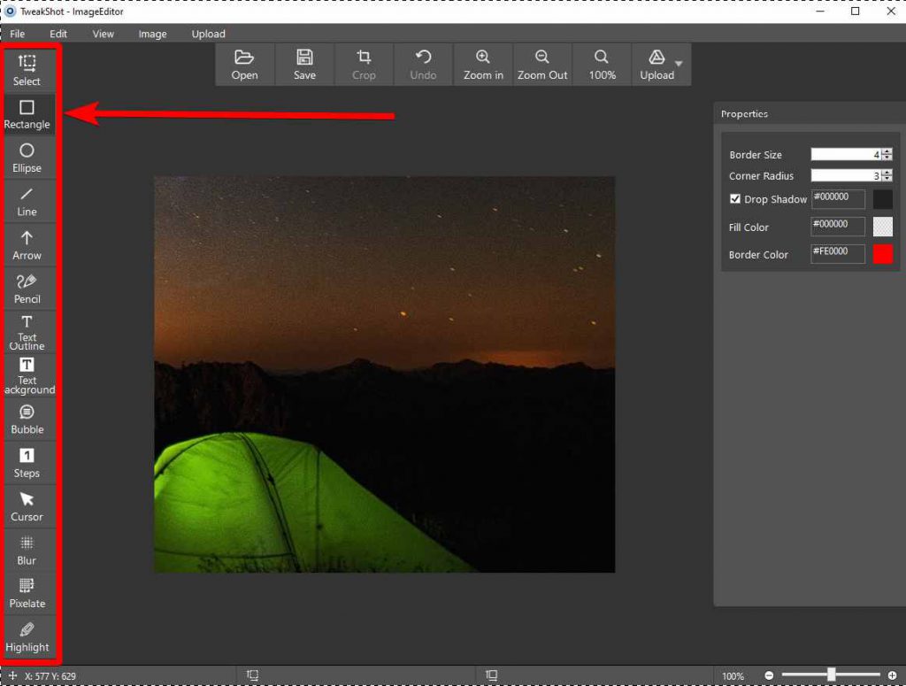 image editor