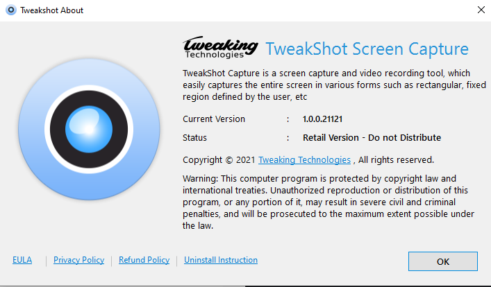 tweakshot by tweaking technologies