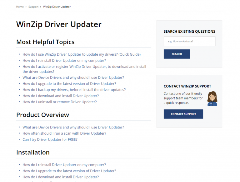 WinZip Driver Updater 5.42.2.10 for mac instal