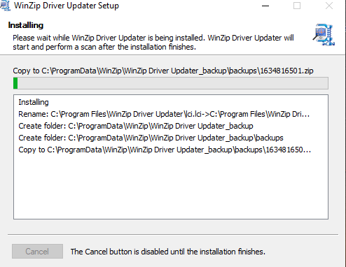 install processing winzip driver updater