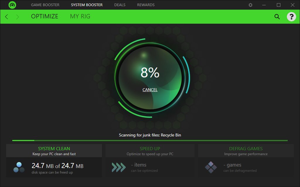 percentage of SCAN