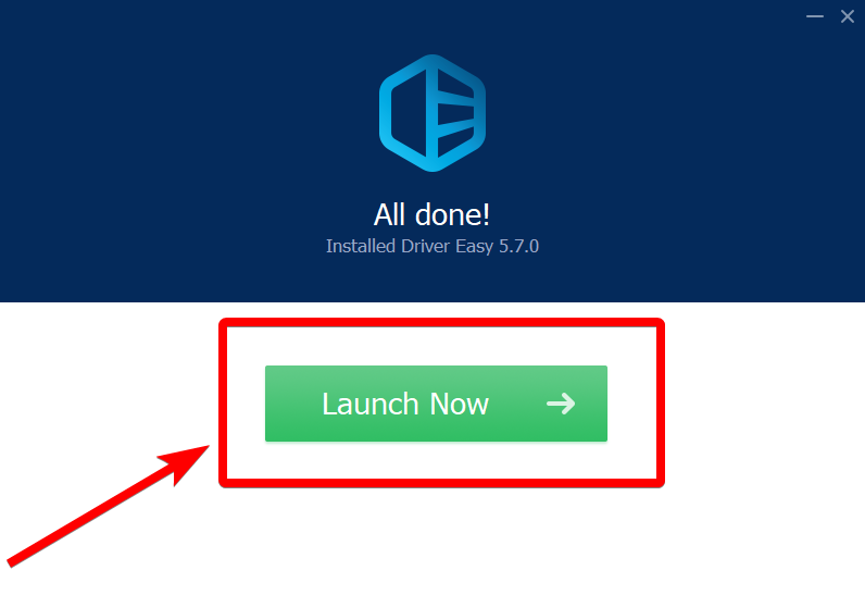 Launch driver easy