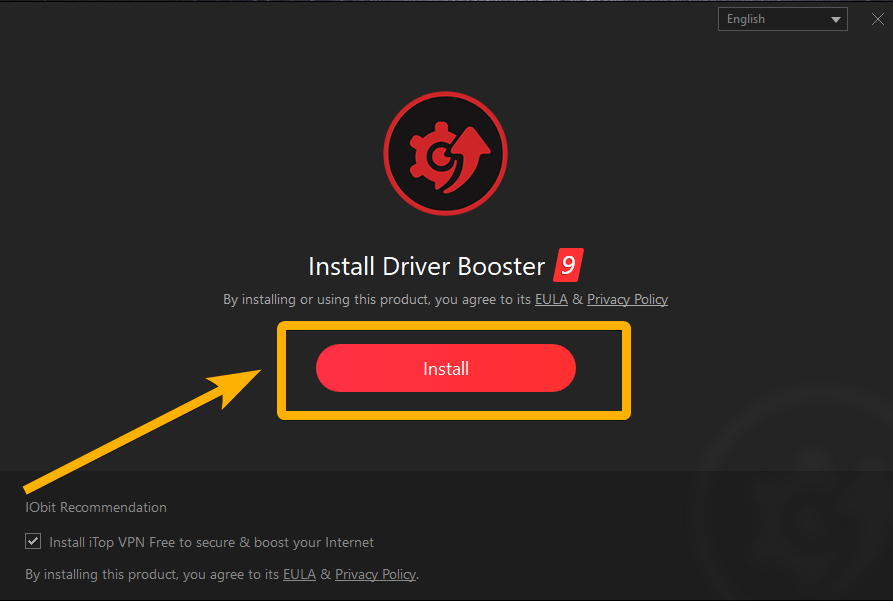 install driver booster pro