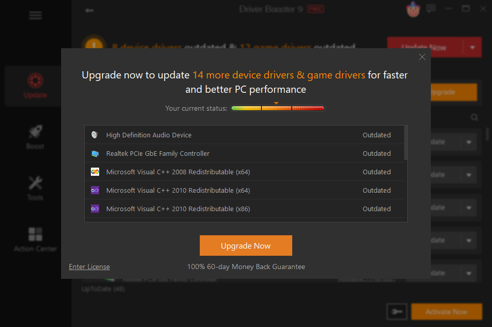 update limited number of device drivers