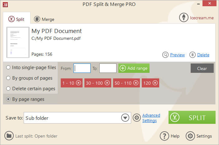  PDF Merge & Split