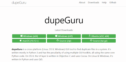dupeguru download latest version website
