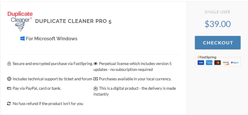 duplicatecleanerpro pricing