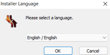 select language during setup in dupeguru