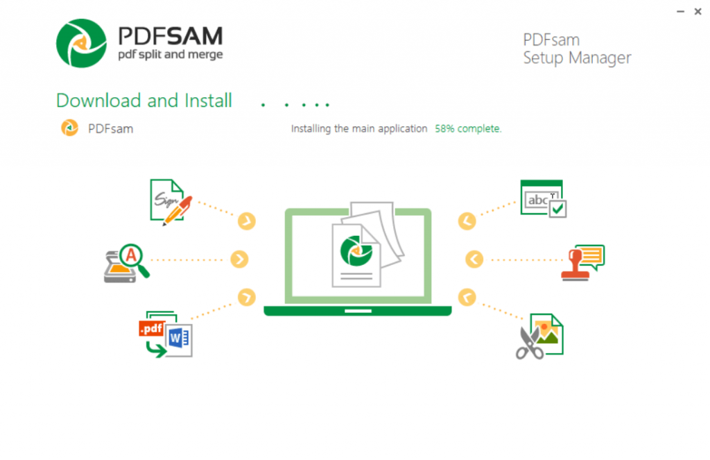 installation process of pdfsam