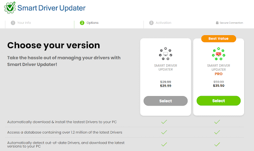 Smart Driver Updater pricing