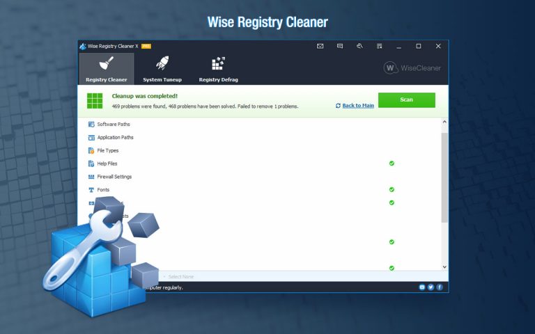 wise registry cleaner rating