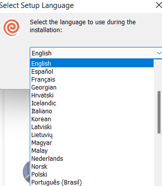 choose language in pdf candy