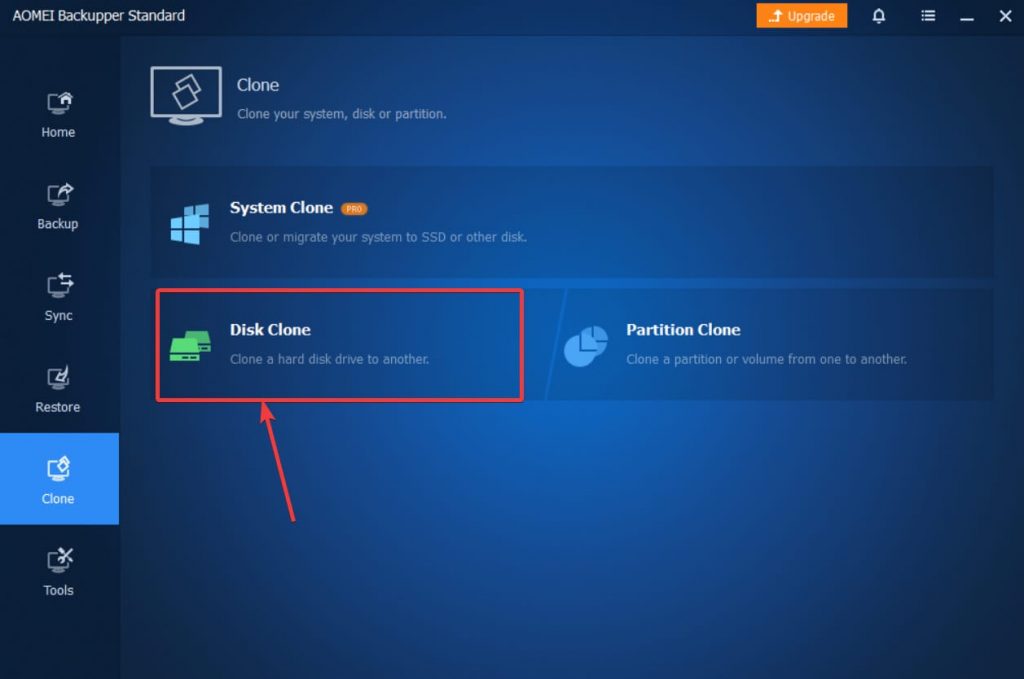 disk_cloning_AOMEI Backupper Standard