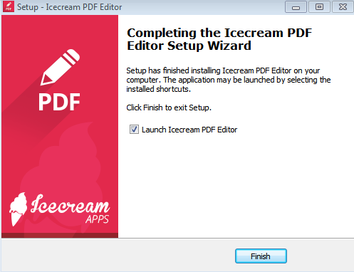 Icecream PDF Editor Pro 3.15 download the new version for mac