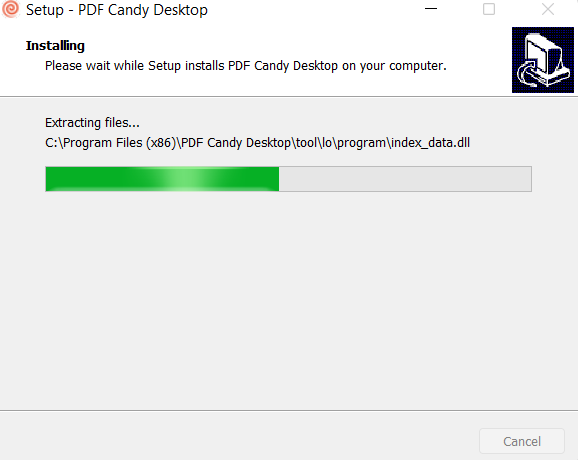 installation of PDF Candy