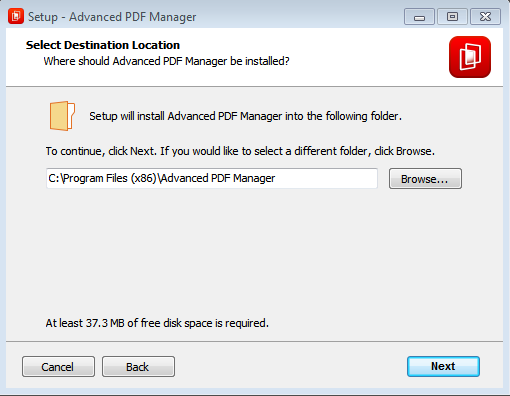 location of advanced pdf manager