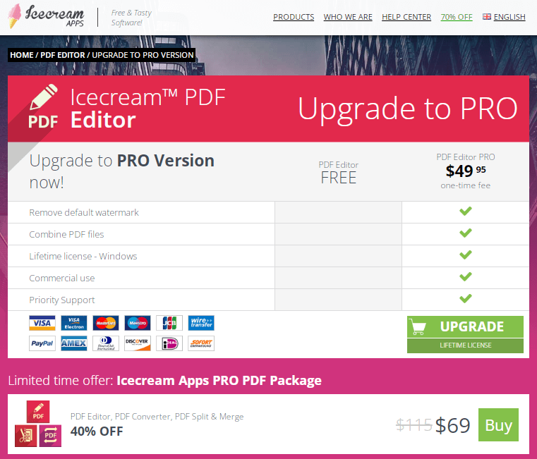 pricing of icecream pdf editor