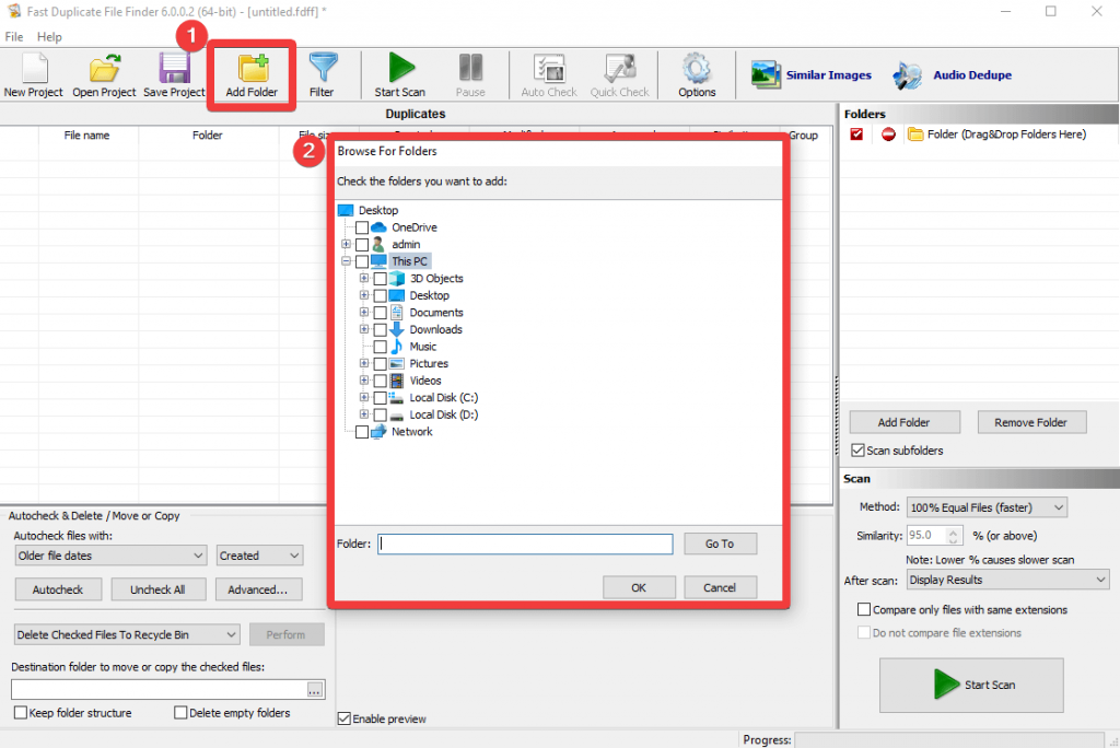 fast duplicate file finder review