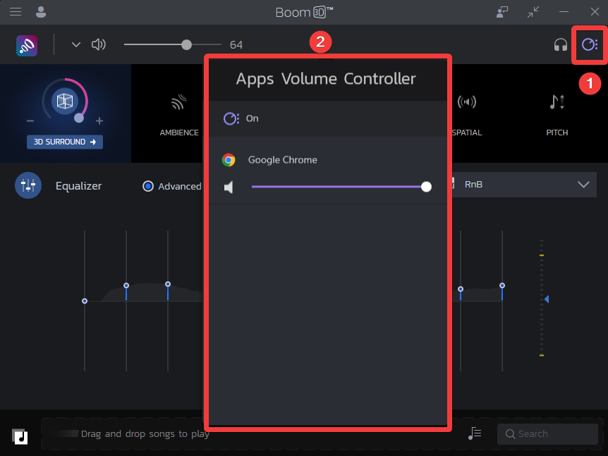 Control The Volume of Apps