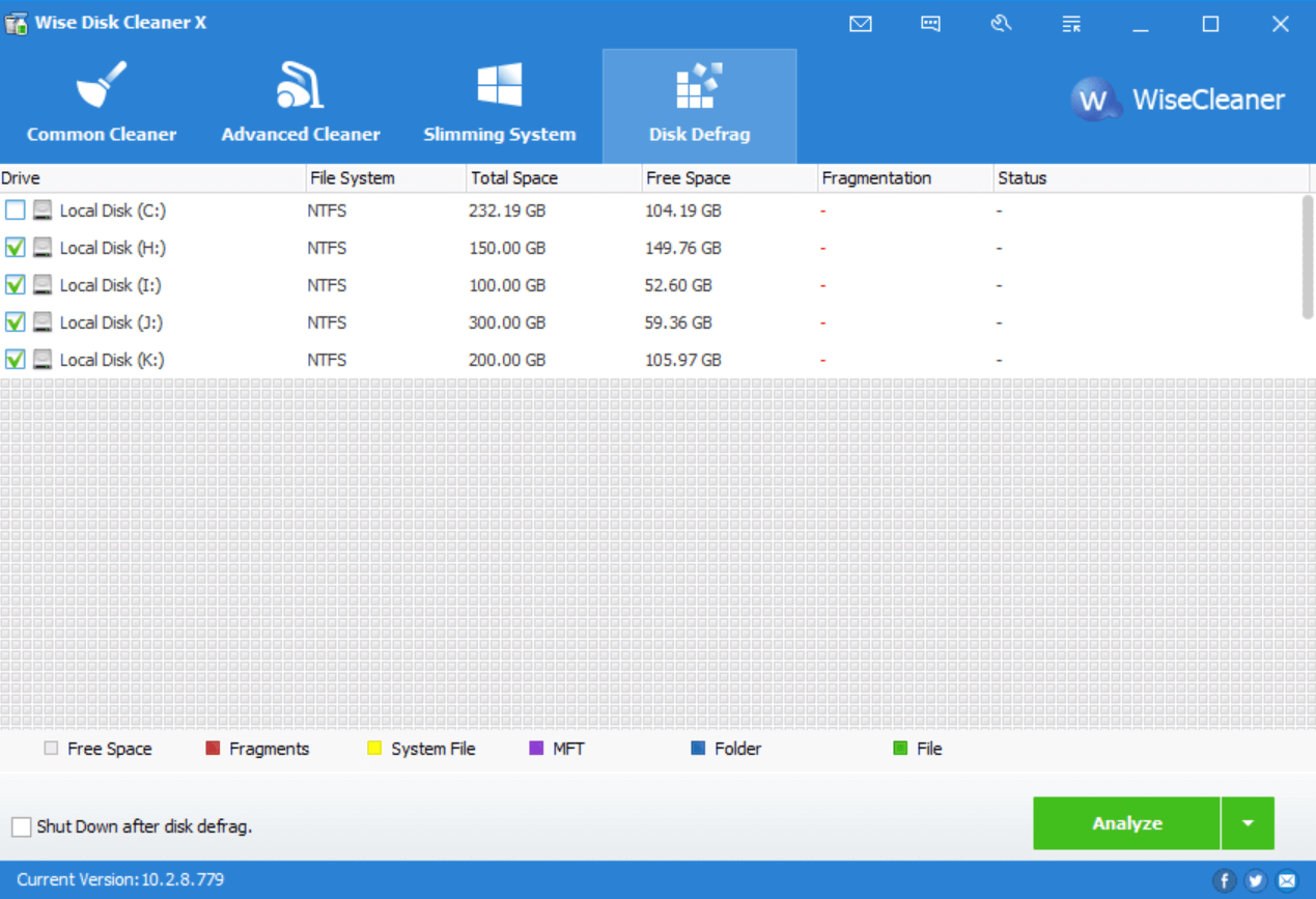 Wise Disk Cleanup