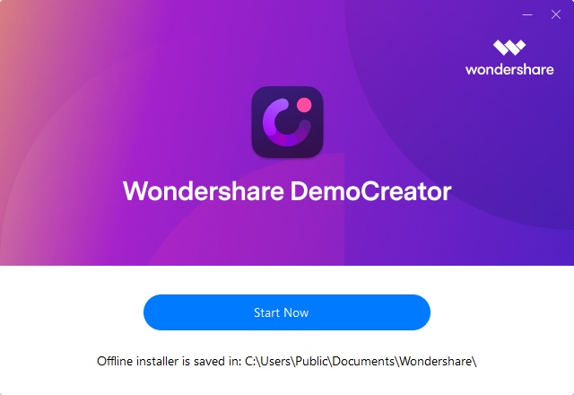 create an account on Wondershare