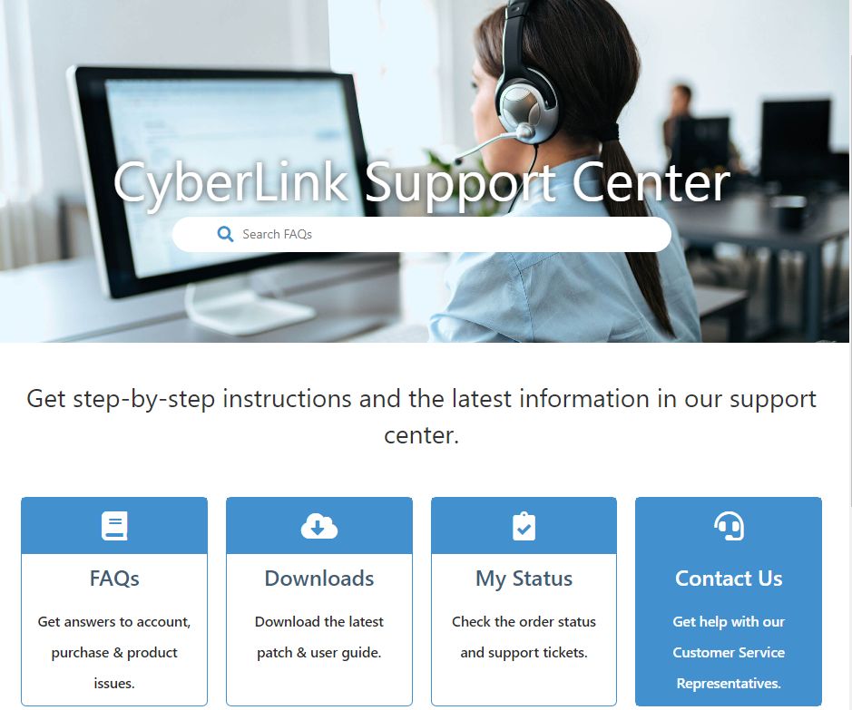 cyberlink customer support