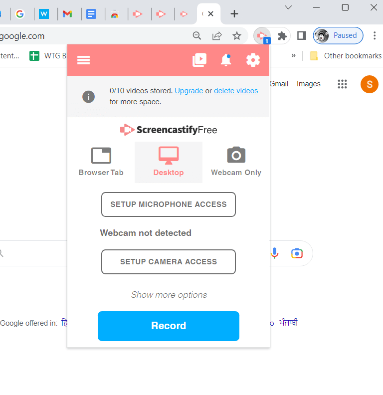Screencastify Screen Recorder