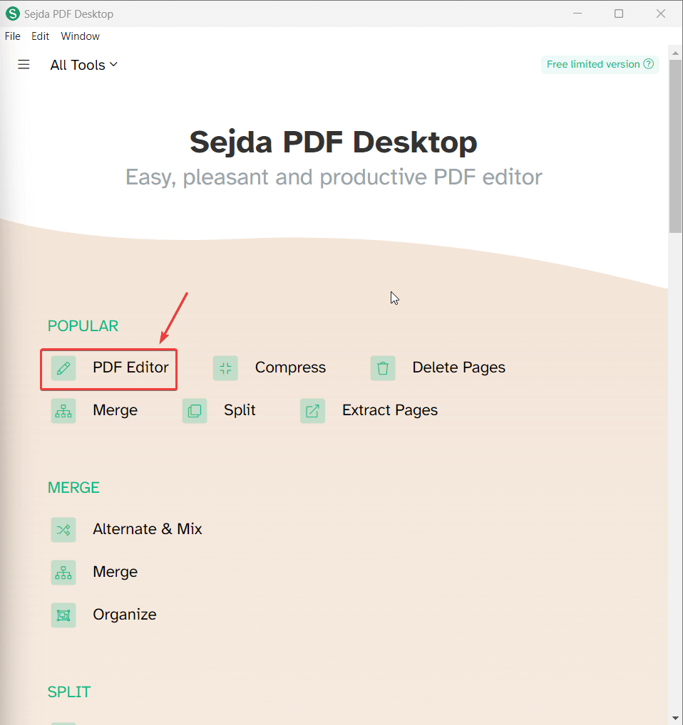 sejda pdf