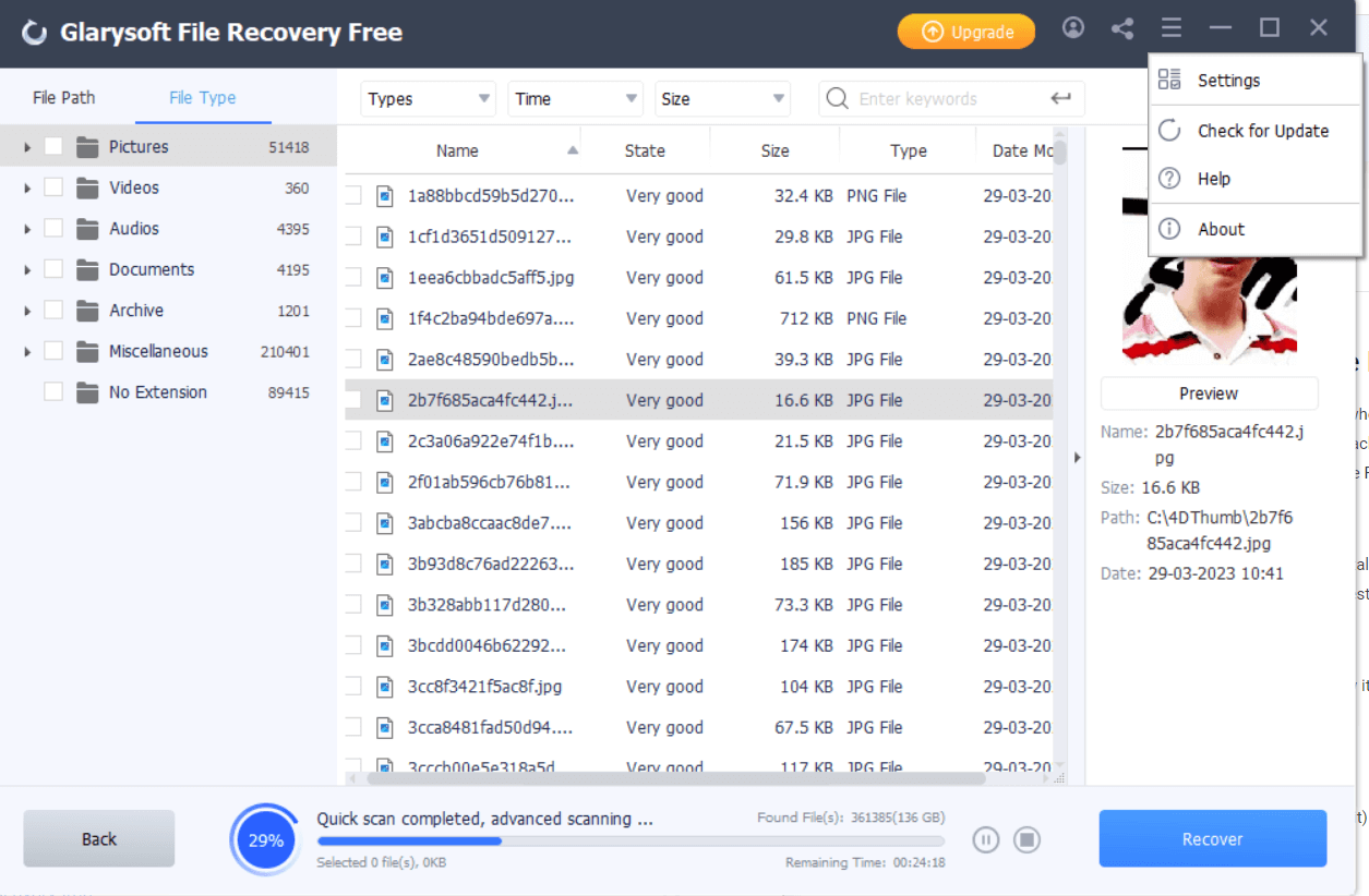 glarysoft file recovery free