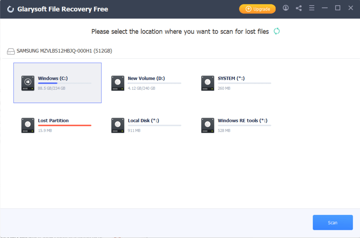 glarysoft file recovery