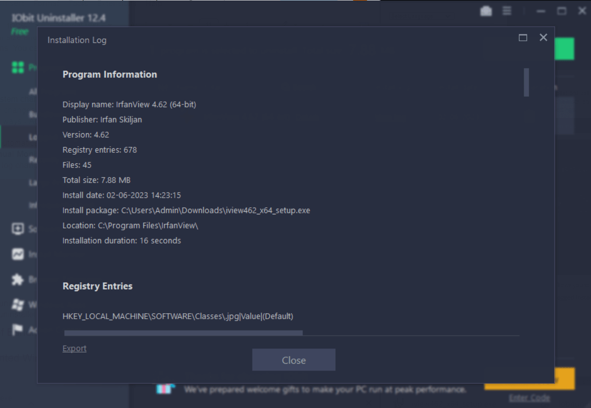 iobit uninstaller