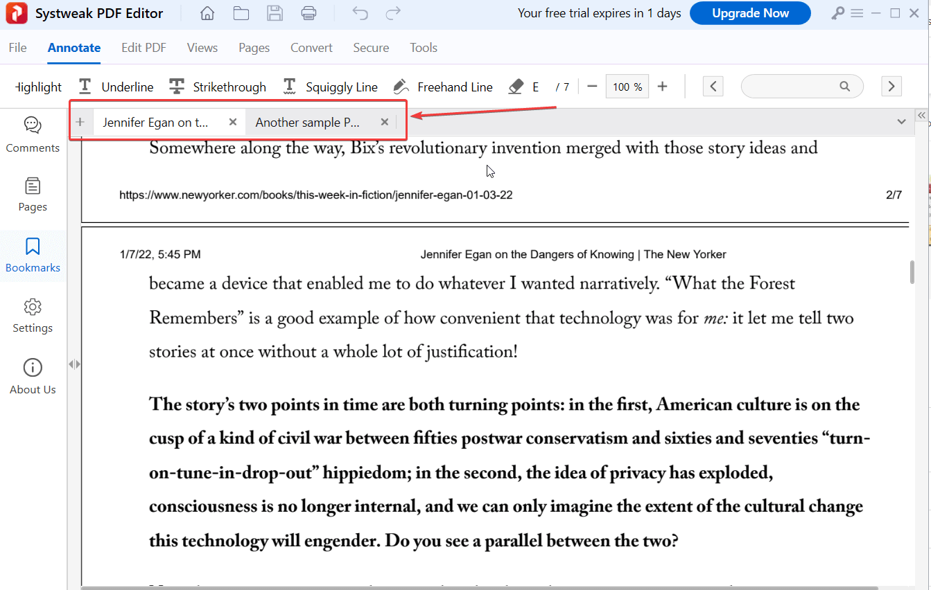 Systweak PDF Editor Review