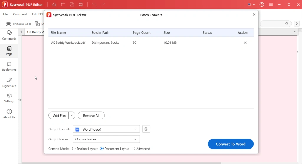 Systweak-PDF-Editor