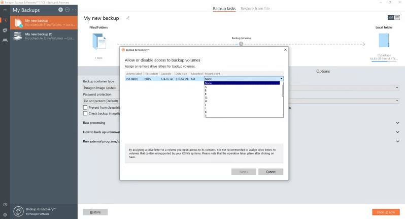 Paragon Backup and Recovery