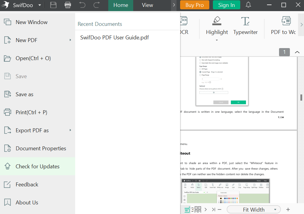 swifdoo pdf editor
