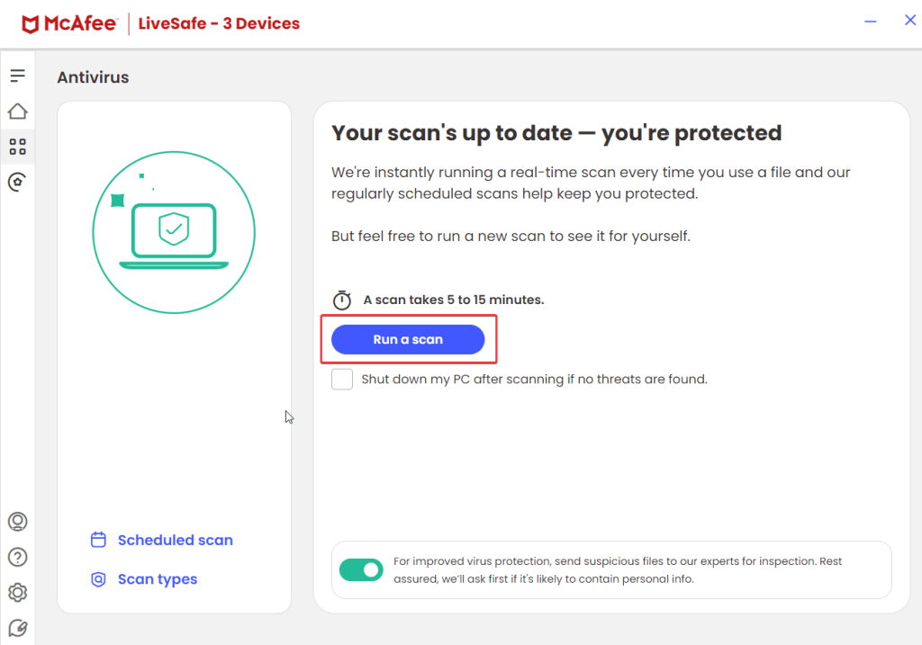 mcafee livesafe review